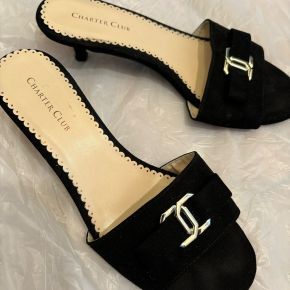 Like NEW Charter Club Sandals Slides - Picture 3 of 6